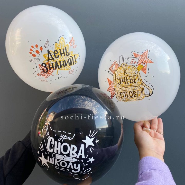 Воздушный шар к 1 сентября в Орле