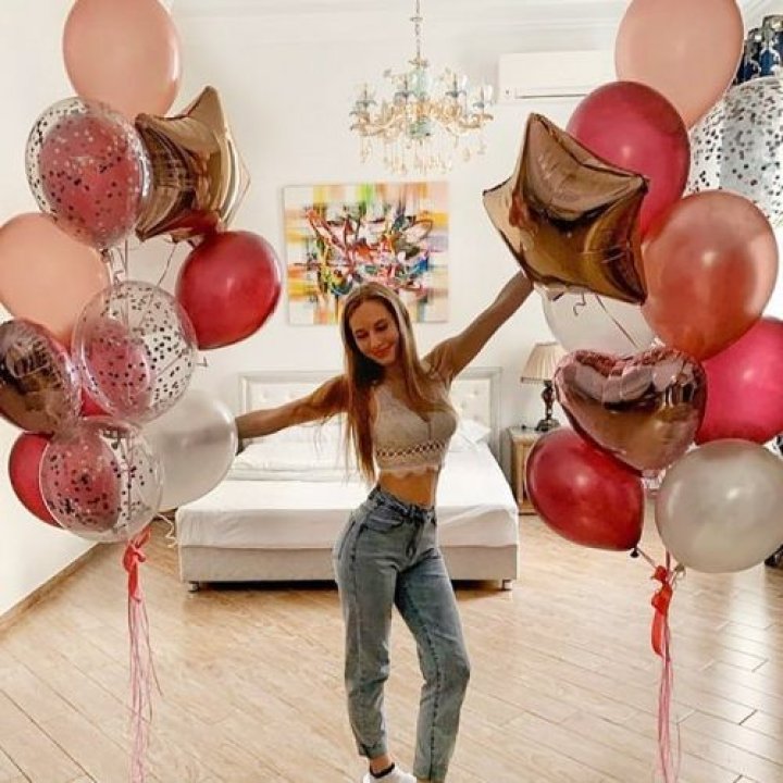 Фонтаны шаров "Селебрити" в Орле