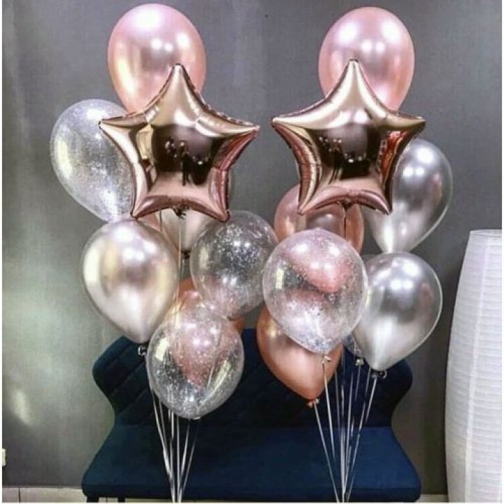 Фонтаны шаров "Дубль старт" в Орле