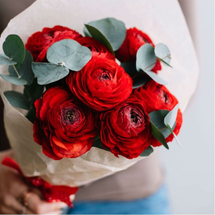 Букет ранункулюсов  в Орле