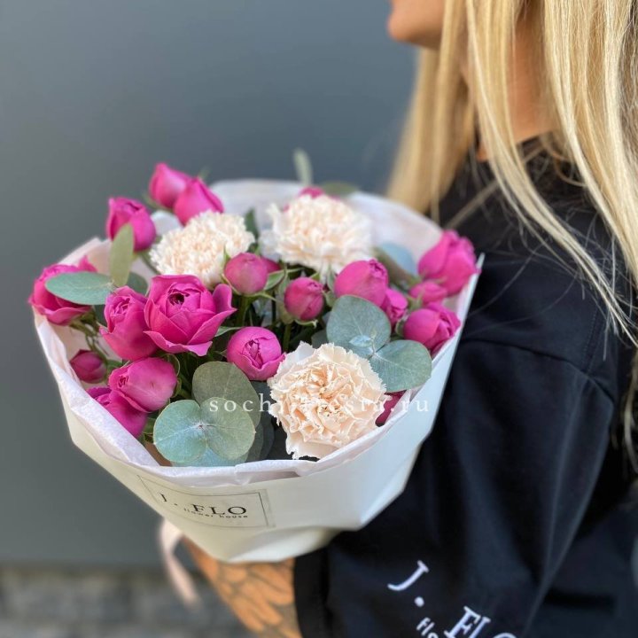 Букет с мисти бабблс №2 в Орле