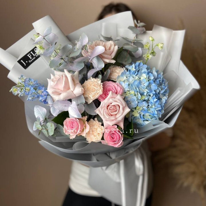Букет с гортензией № 4 в Орле