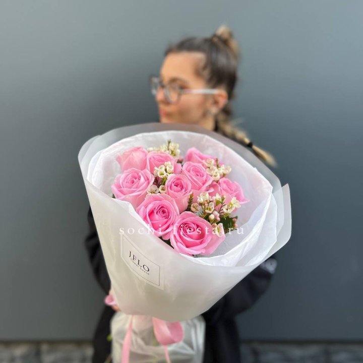 Букет розовых роз  в Орле