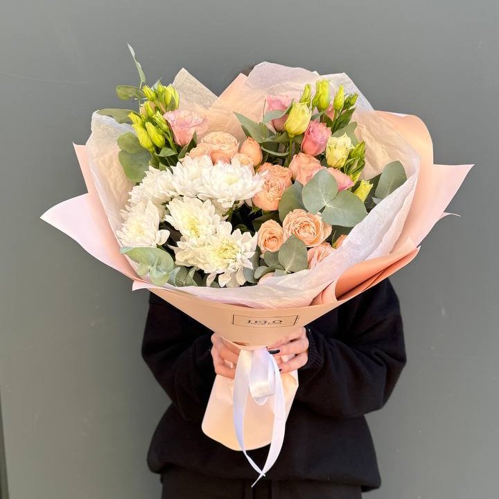 Букет "Персиковая нежность" в Орле