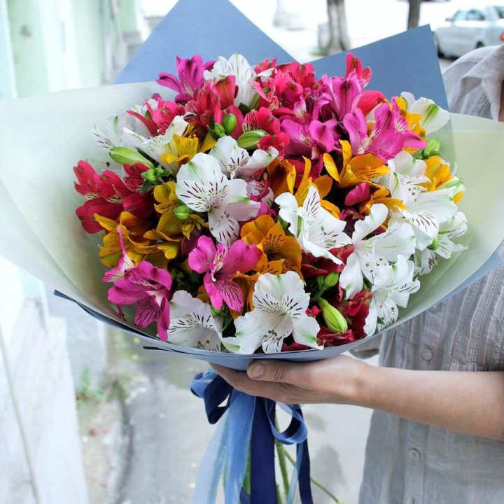 Микс альстромерий в Орле