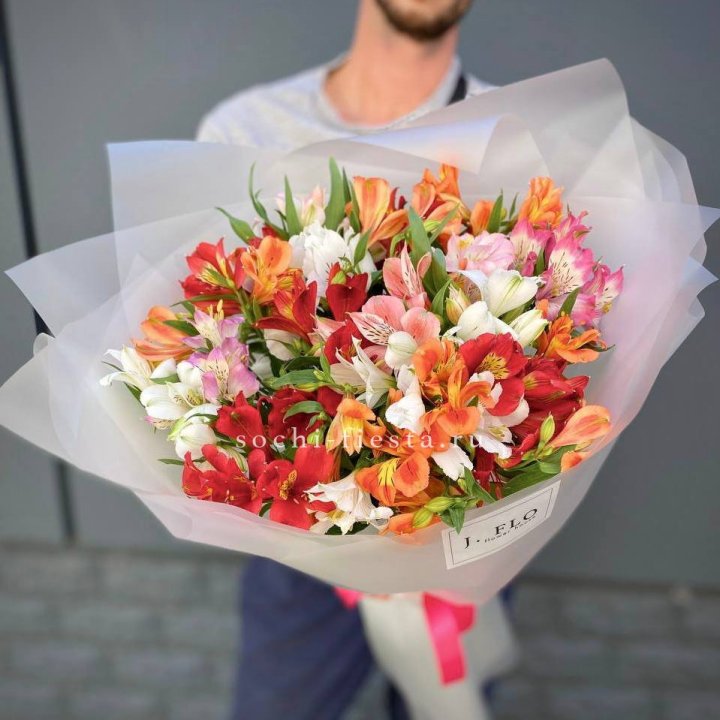 Микс альстромерий №5 в Орле