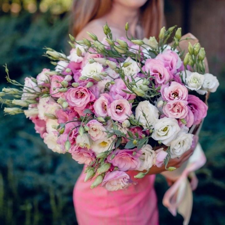 Букет эустом №1  в Орле