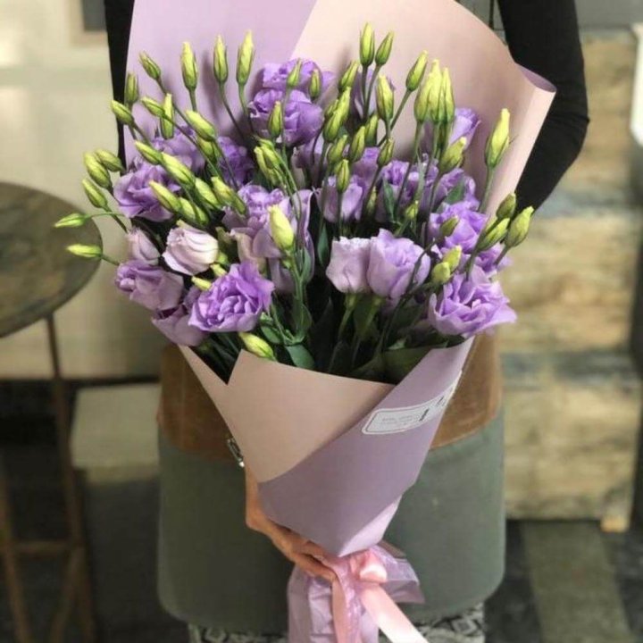 Букет эустом "Лило" в Орле