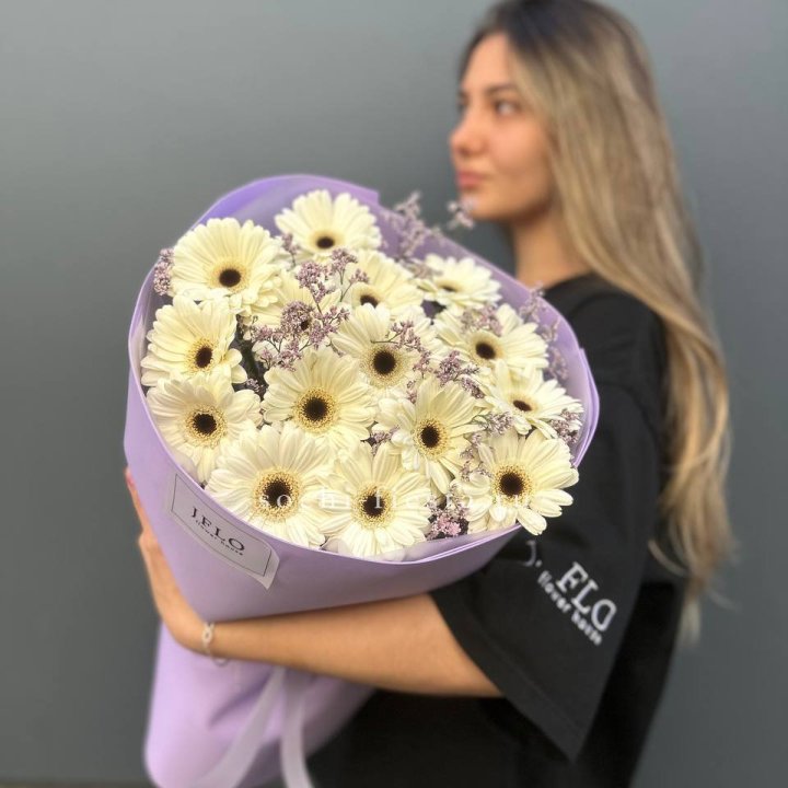Букет голландских гербер "Лавандер" в Орле
