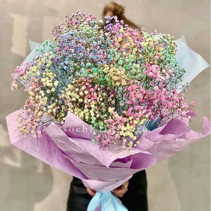 Радужные гипсофилы №2 в Орле