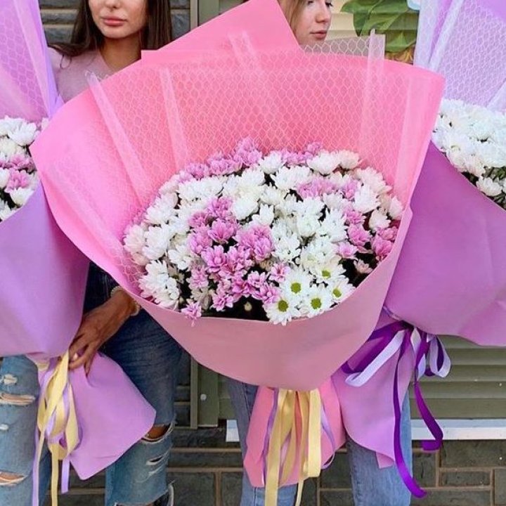 Букет хризантем №3 в Орле