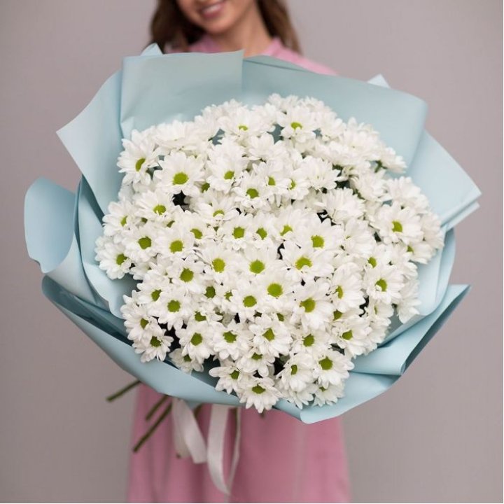  Букет хризантем "Бон-бон" в Орле