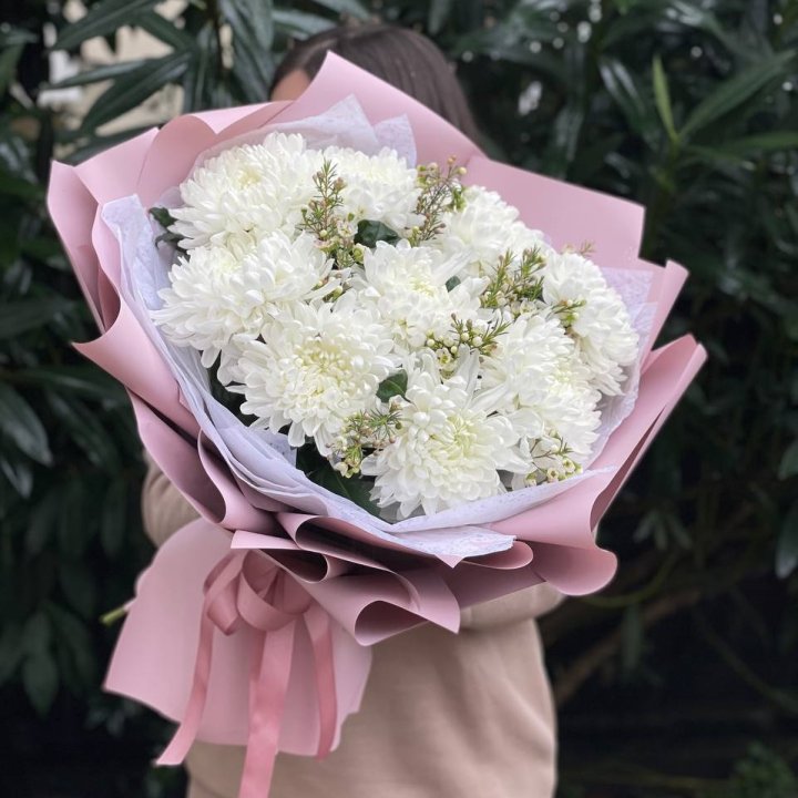 Букет хризантем №1 в Орле