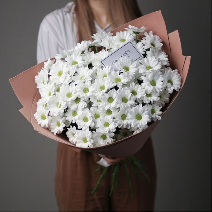 Хризантемы в крафте в Орле