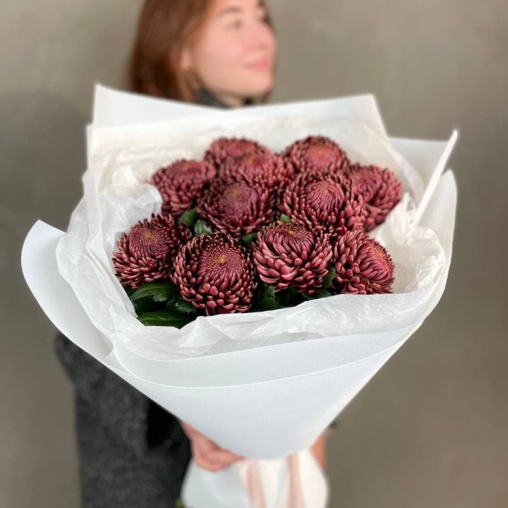 Букет хризантем "Касиопия" в Орле