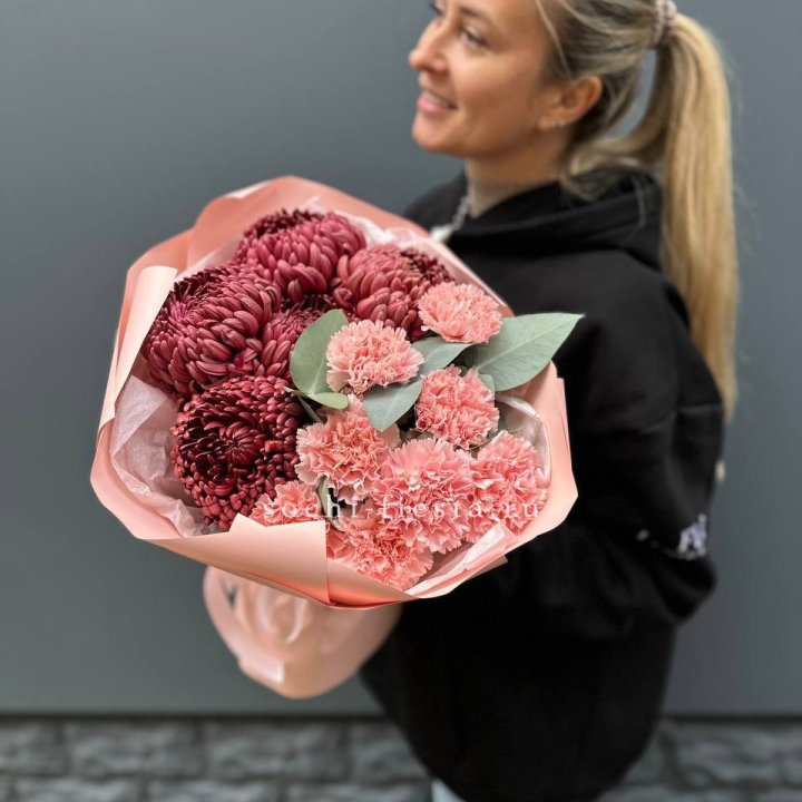 Дуо диантусы и бигуди в Орле