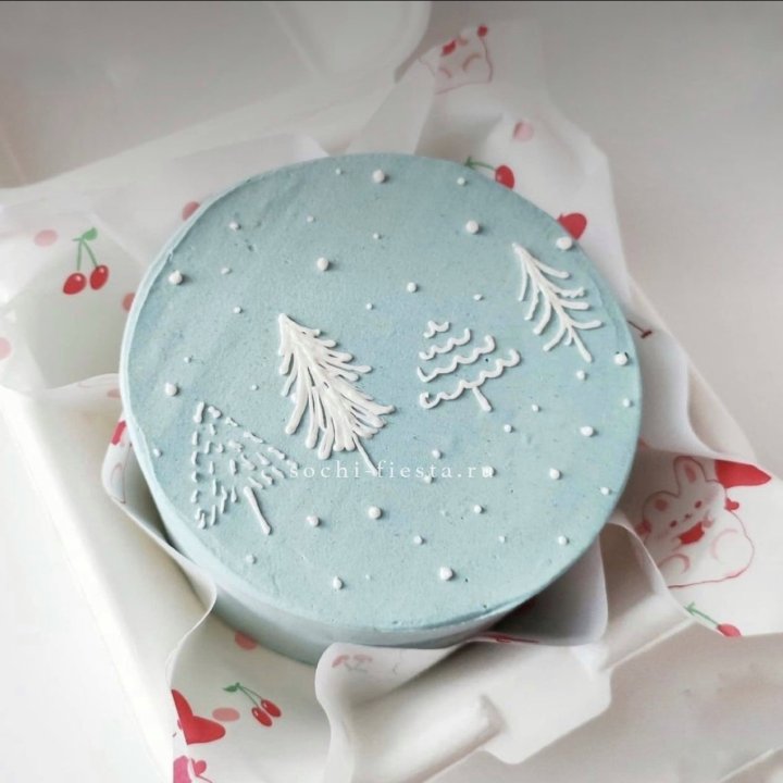 Бенто-торт "Елки" в Орле