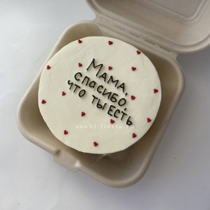 Бенто-торт "Мама спасибо что ты есть" в Орле