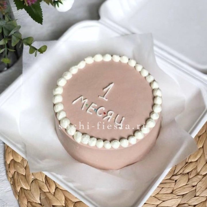 Бенто-торт "Важная дата" в Орле