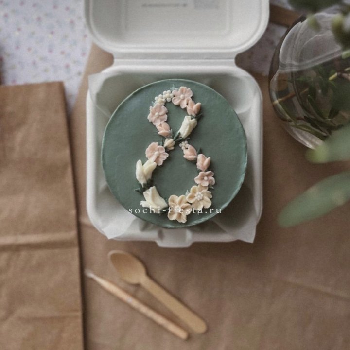 Бенто-торт "8 марта" green  в Орле