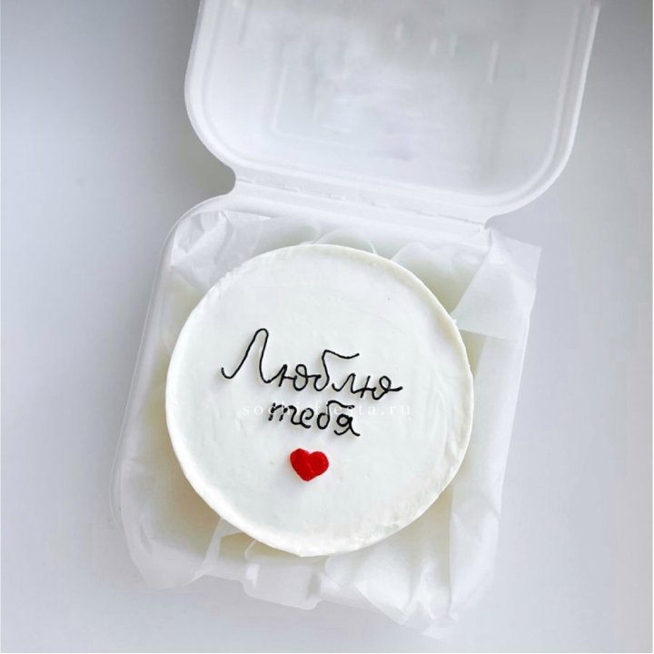 Бенто-торт "Люблю Тебя"  в Орле