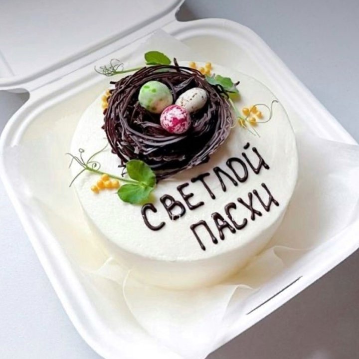 Бенто-торт "Светлой Пасхи" 1 в Орле
