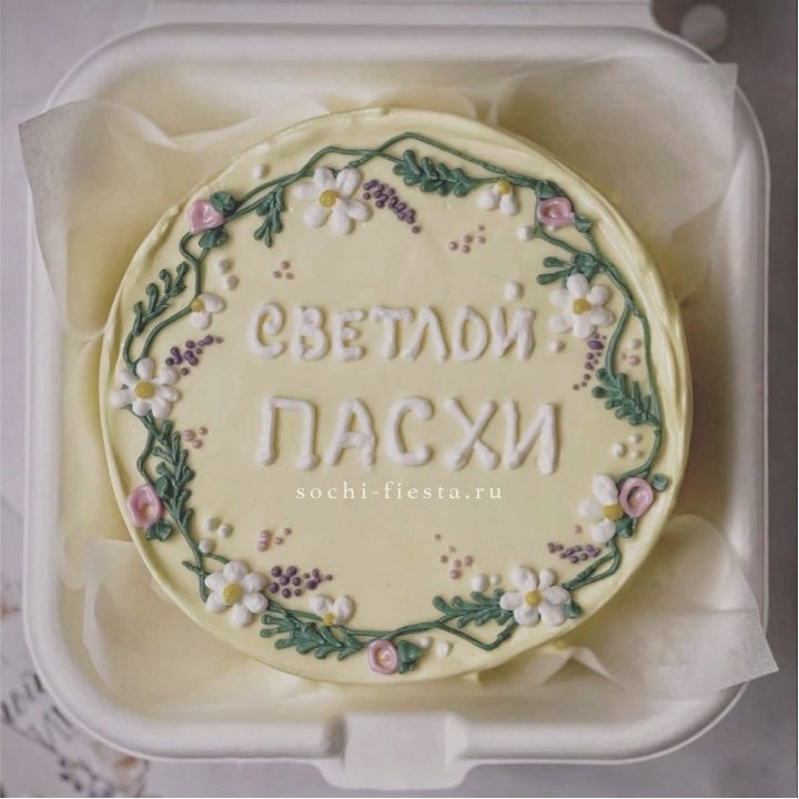 Бенто-торт "Светлой Пасхи" 2 в Орле