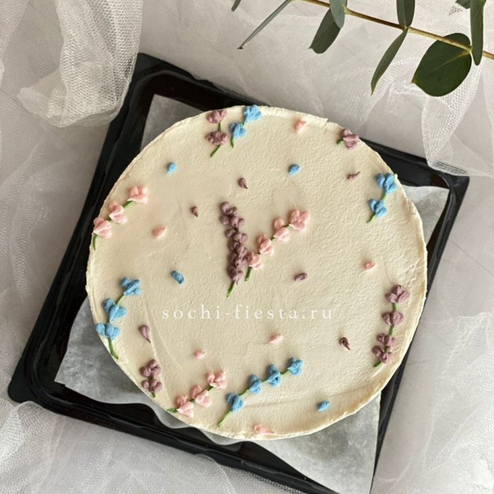 Бенто-торт "Лаванда" в Орле