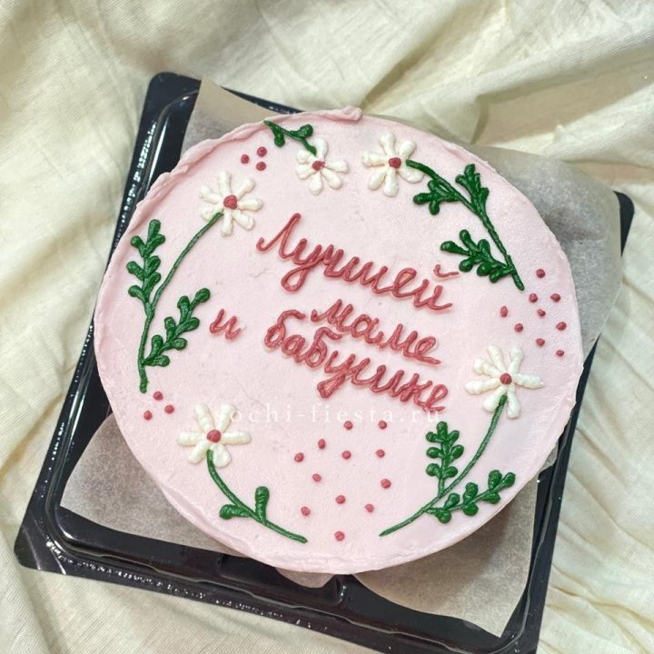 Бенто-торт "Лучшей маме и бабушке"  в Орле