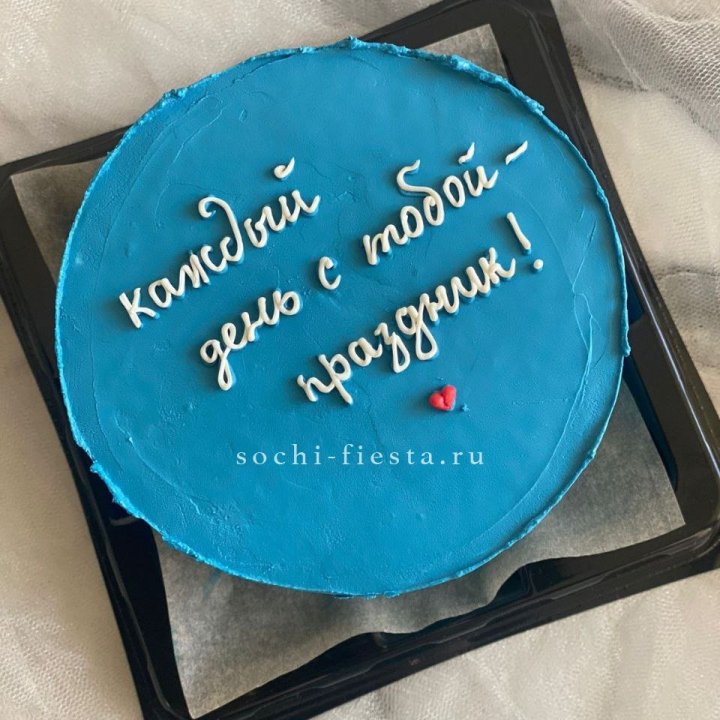 Бенто-торт "Каждый день с тобой праздник"  в Орле
