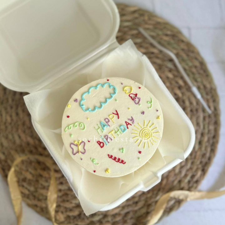 Бенто-торт "С днем рождения!"  в Орле