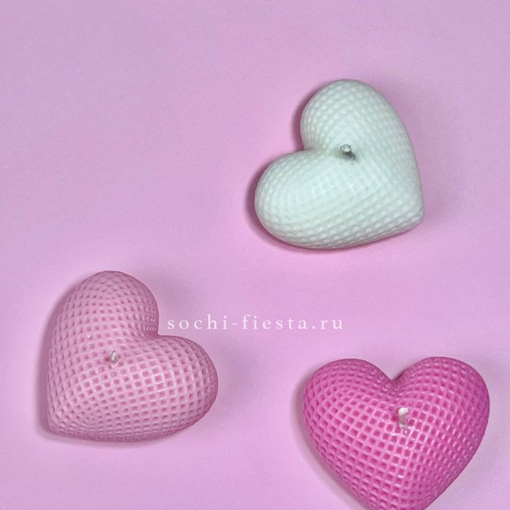 Набор свеч сердец в Орле