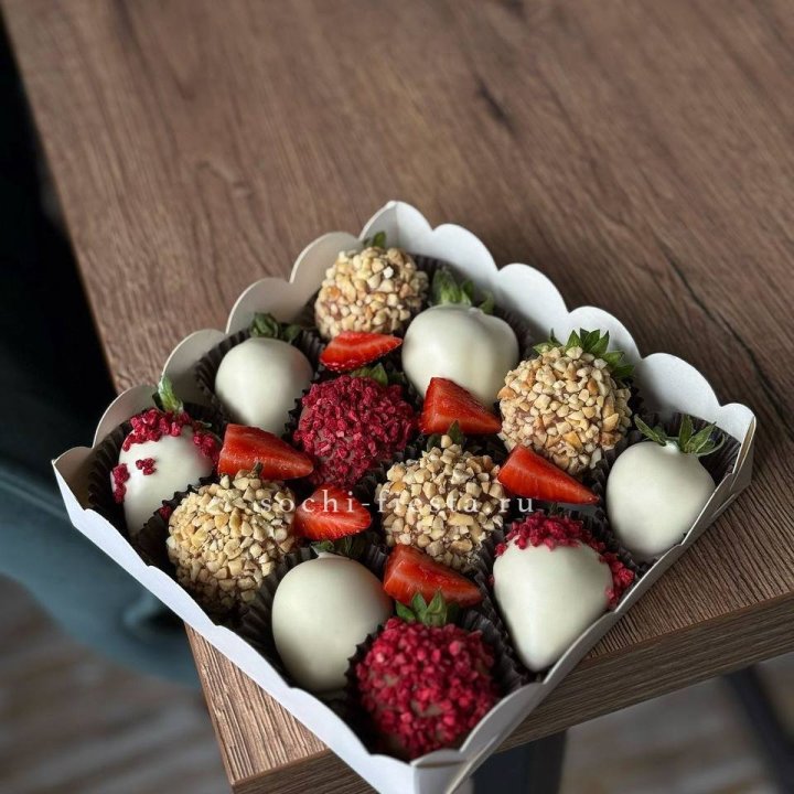 Клубника в шоколаде 12 ягод №2 в Орле