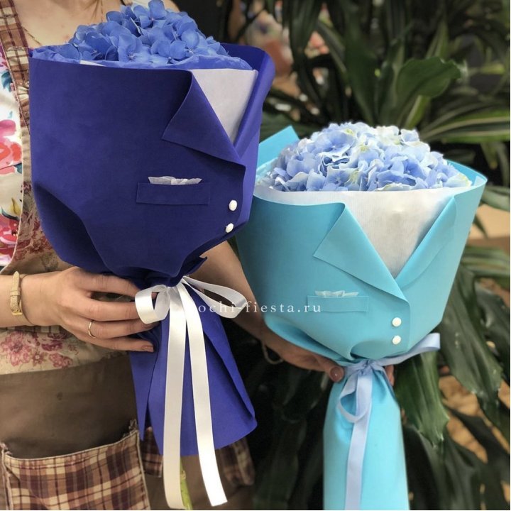 Букет с гортензией с пиджаком в Орле