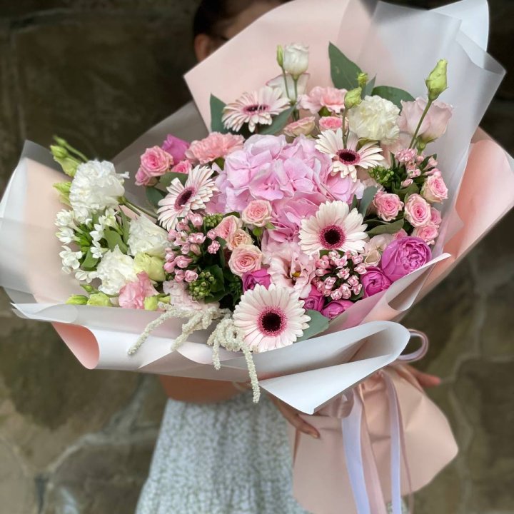 Авторский букет Пич в Орле