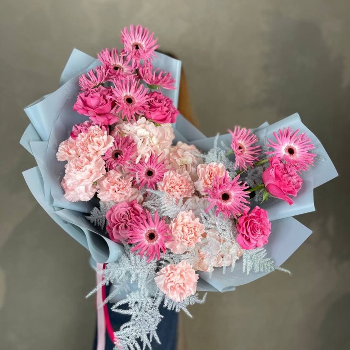 Дизайнерский букет "Свит хаер" в Орле