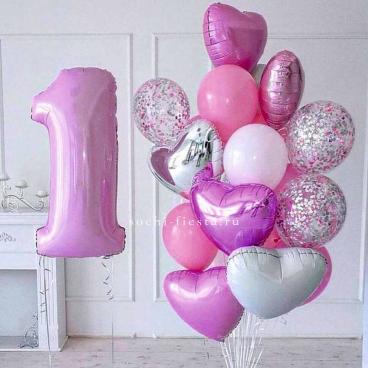 Набор шаров "С днем рождения" в Орле