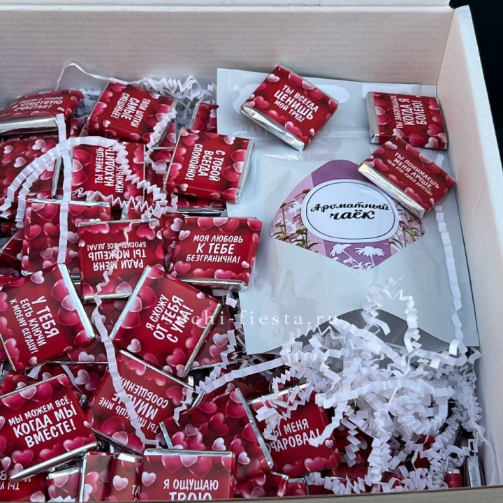 Набор Шоколад и Чай "101 причина любви" в Орле