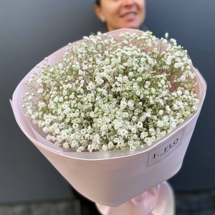 11 белых гипсофил в фоамиране в Орле