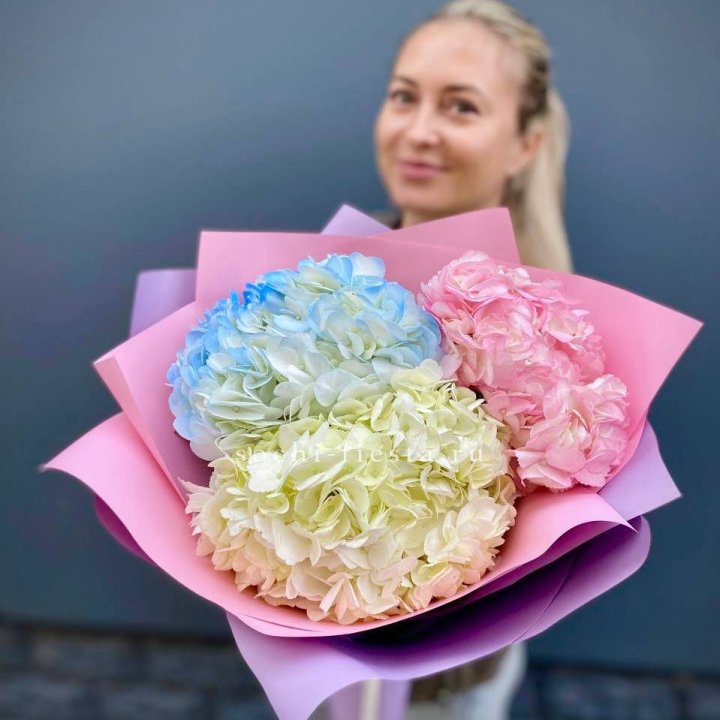 Букет гортензий "Тоника" в Орле