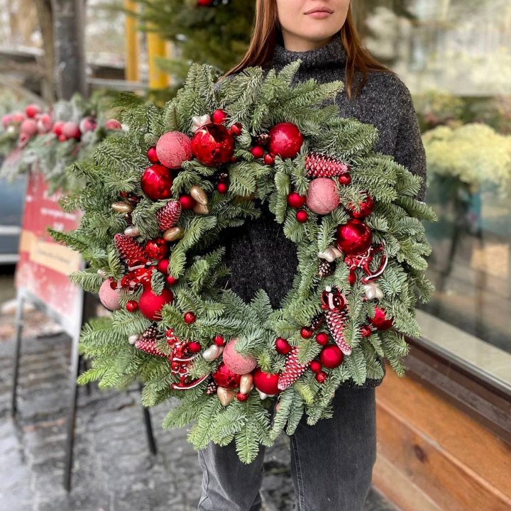 Рождественский венок  в Орле