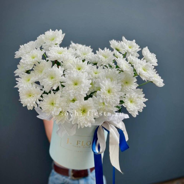 Коробка с хризантемами №3 в Орле