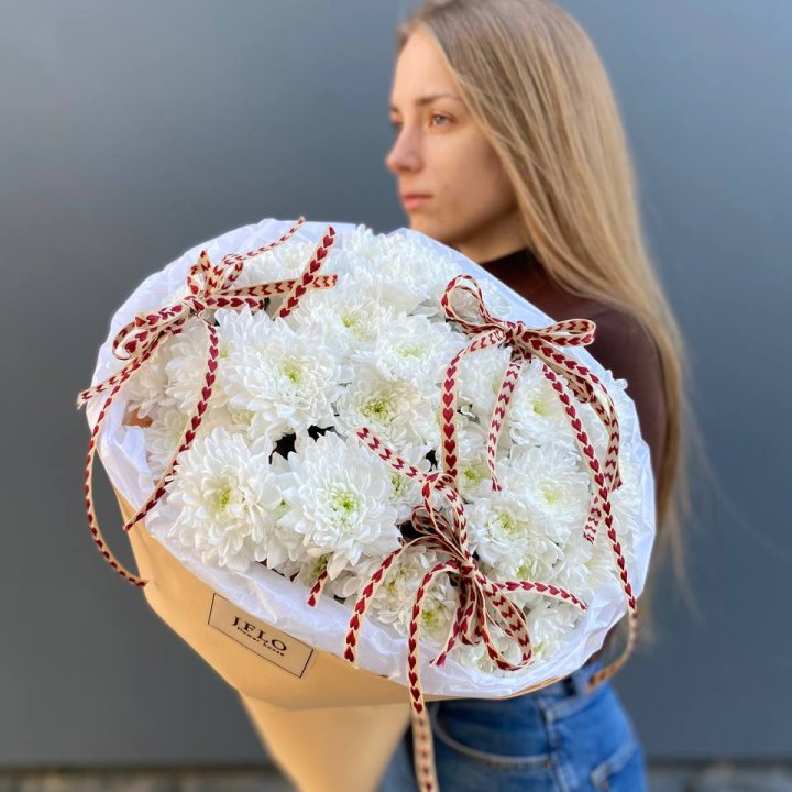 Букет "Хризантемы с любовью" в Орле