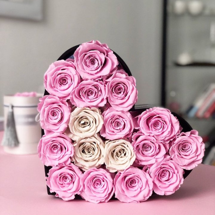 Сердце из роз в Орле