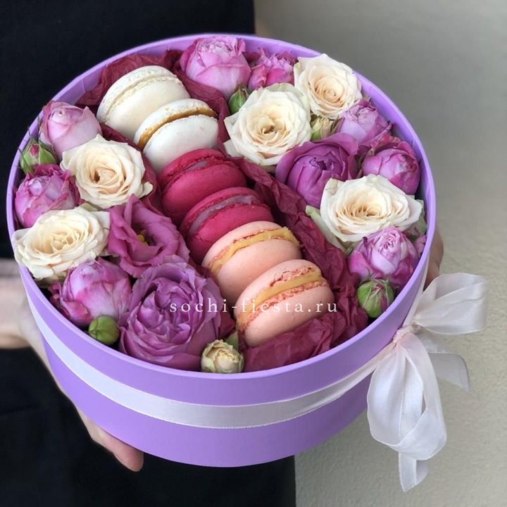 Цветочный бокс "Лаванди" в Орле