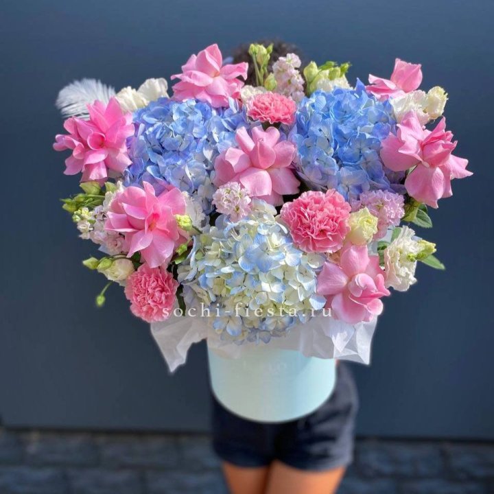 Коробка с цветами "Лемия" в Орле