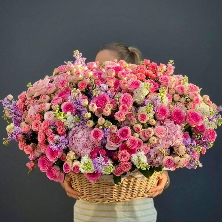 Цветочная корзина гигант №5 в Орле