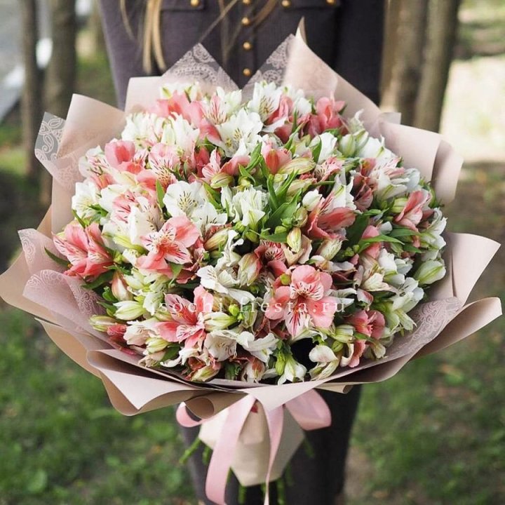 Букет альстромерий "ВАУ" в Орле