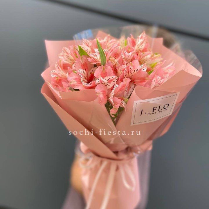Букет альстромерий розовых в Орле