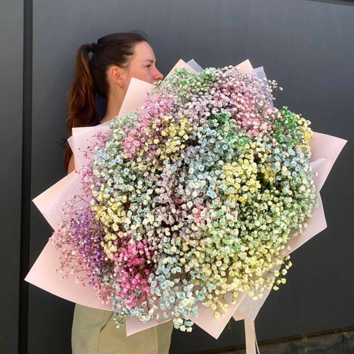 Пышный букет из гипсофил  в Орле